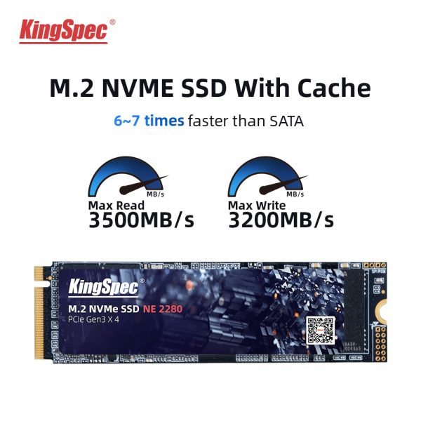 Kingspec High Speed M.2 NVME SSD 512gb/1TB/2TB 1