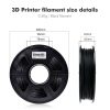 SUNLU TPU Filament 3D Printer Filament Flexible Filament 1.75mm 0.5kg 6