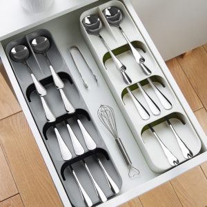 Plastic Drawer Cutlery Organizer